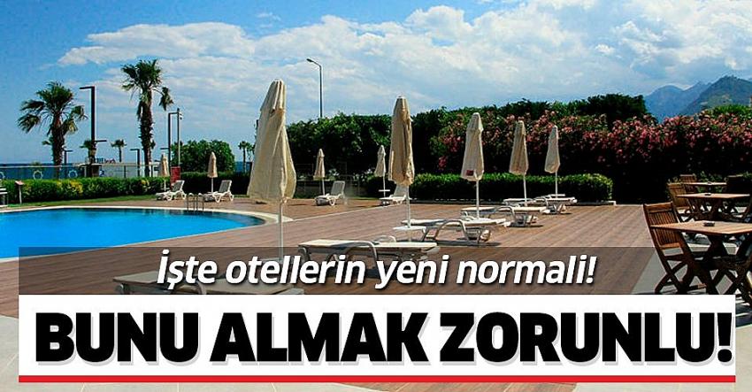Otellerde yeni dönem başlıyor! 
