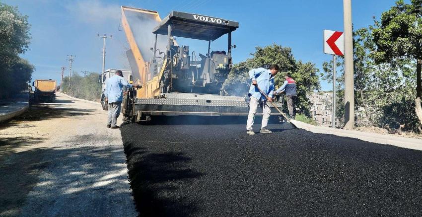 BODRUM'DA YOLLAR YAPILIYOR