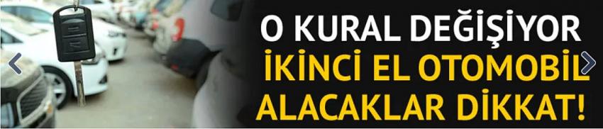 Trafik sigortası kuralı değişiyor
