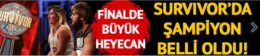 Survivor şampiyonu kim oldu? 