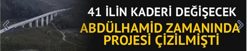 Karadeniz-Akdeniz Yolu'nun yüzde 95'i tamamlandı