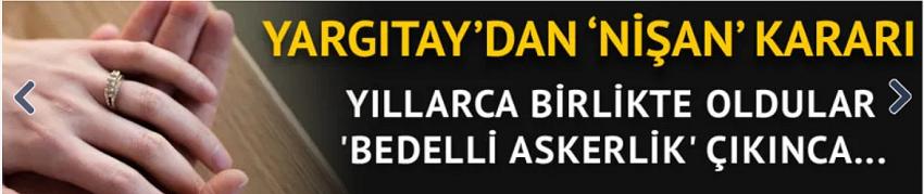 Yargıtay'dan çok konuşulacak 'nişan' kararı
