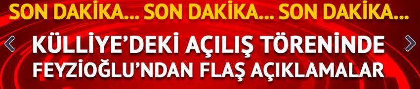  Feyzioğlu'ndan Adli Yıl Açılış Töreni'nde önemli açıklamalar