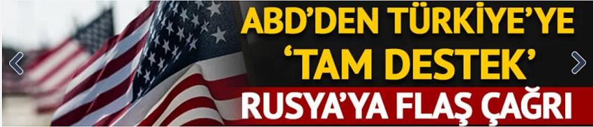 ABD'nin BM Temsilcisi Türkiye'ye desteğimiz tam