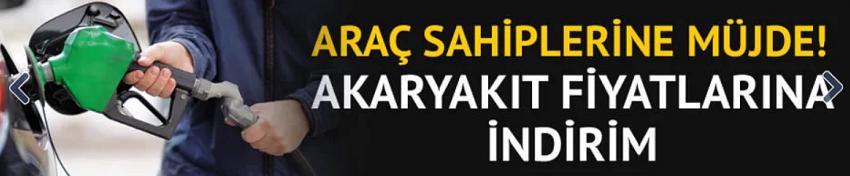 Benzin fiyatlarına indirim yolda