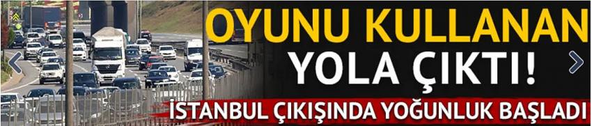 Tatil yoğunluğu başladı