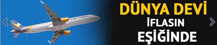 Thomas Cook iflasın eşiğinde