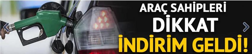 Motorine 14 kuruş indirim