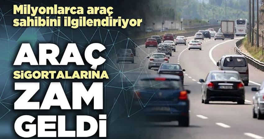Trafik sigortalarına zam geldi