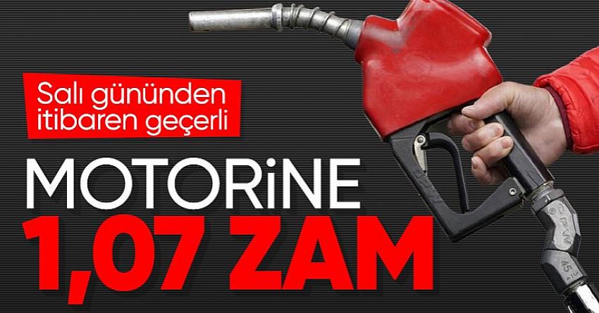 Motorine yeniden zam geliyor...