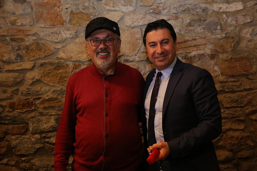 BAŞKAN ARAS BODRUM BASINI İLE BİR ARAYA GELDİ