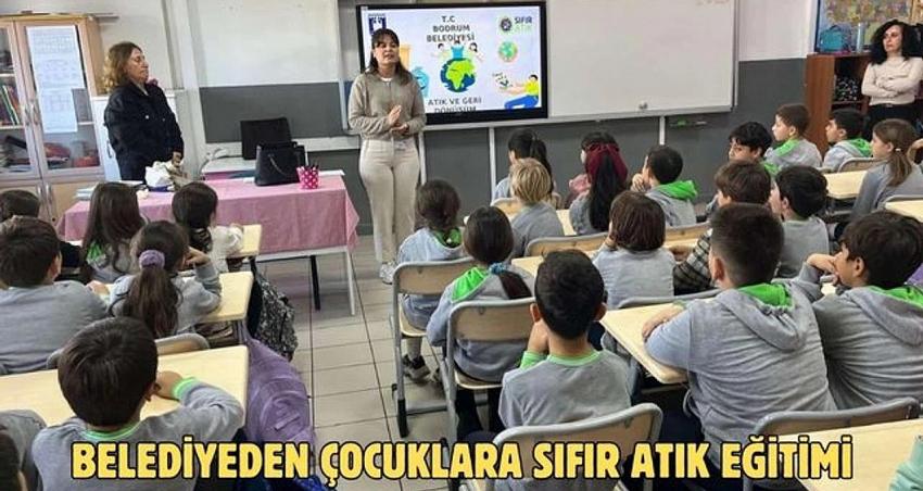 Belediyeden Çocuklara Sıfır Atık Eğitimi