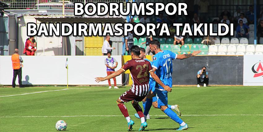 Bodrumspor Evinde 1-1 Berabere Kaldı