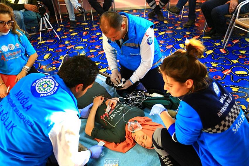 Büyükşehir Personeline İlkyardım Kursu