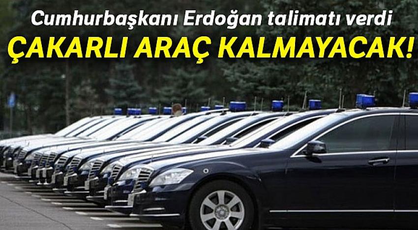 Çakar kullanımına artık son verilecek!