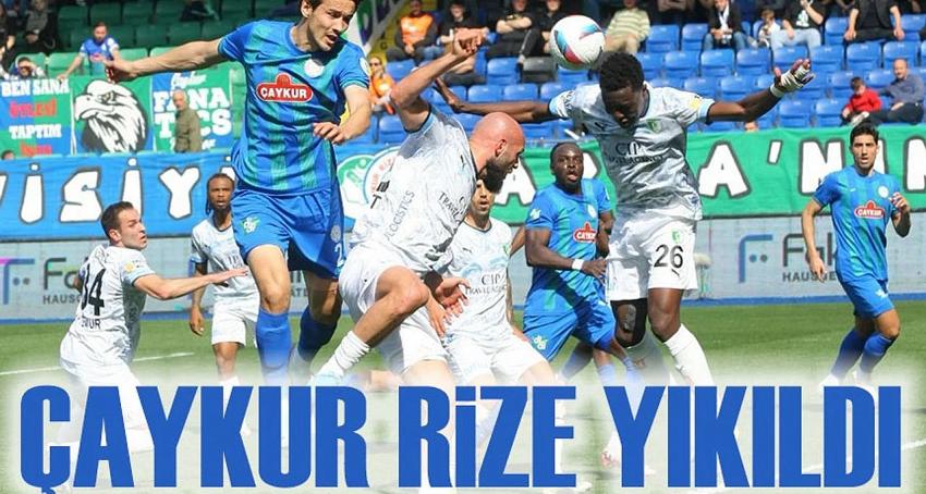 Bodrum FK, Çaykur Rizespor'u 2-0 mağlup etti