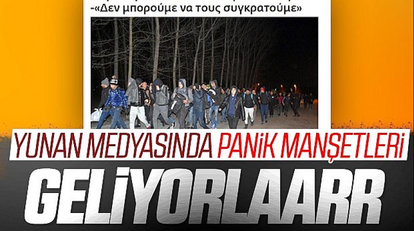 Mülteci akınının başlaması Yunanistan’ı paniğe soktu