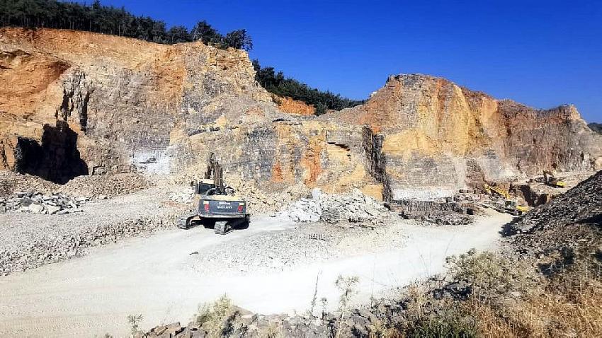 ÇED raporsuz taş ocağı yapılmasına tepki