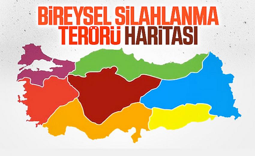 100 kişiden 12'si silahlı