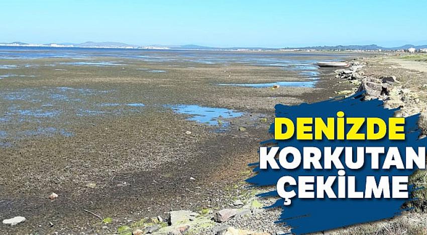Denizde korkutan çekilme!