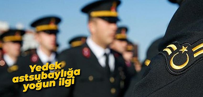 Yedek astsubaylığa yoğun ilgi 