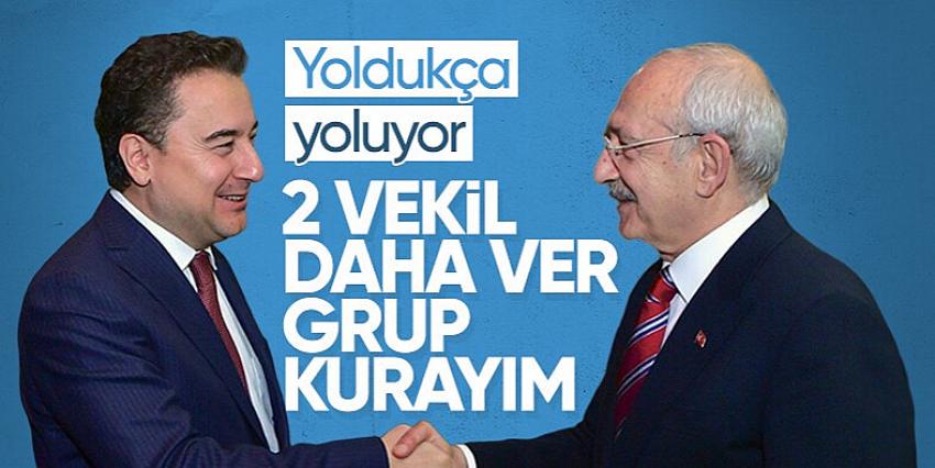 DEVA Partisi'nden TBMM'de grup kurma girişimi