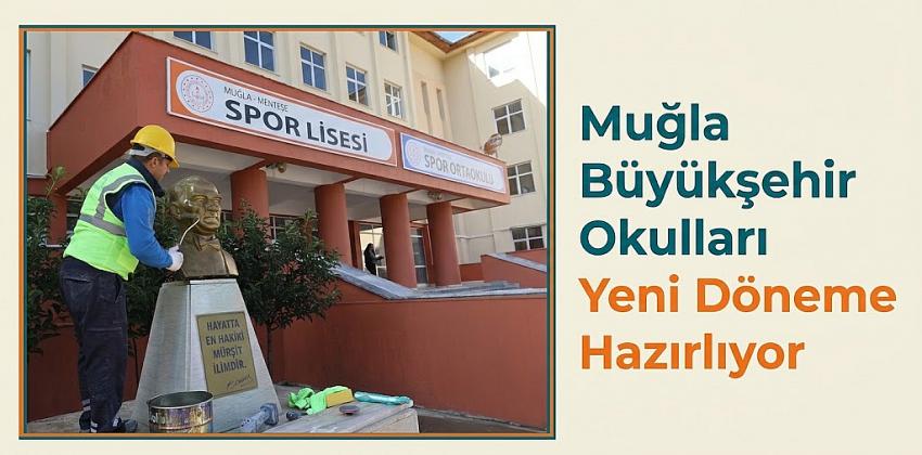 Muğla Büyükşehir Okulları Yeni Döneme Hazırlıyor