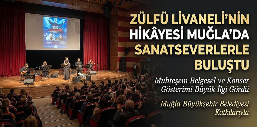 Zülfü Livaneli’nin Hikâyesi Muğla’da Sanatseverlerle Buluştu