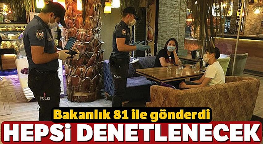 İçişleri Bakanlığı'ndan 'Haftalık Tematik Denetimler' konulu ek genelge