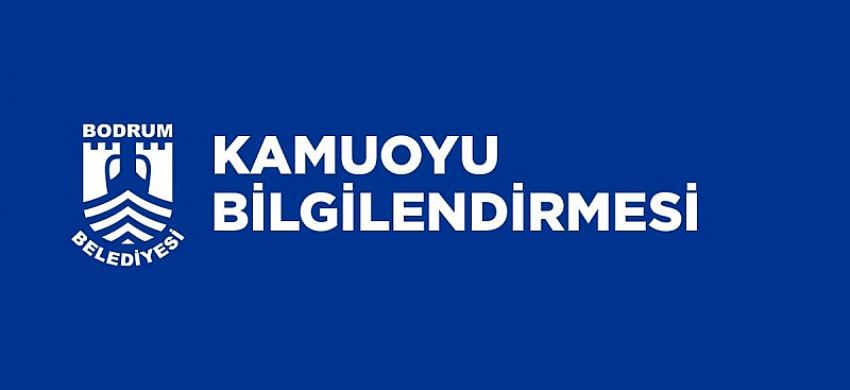 Bodrum Belediyesi’nden “Çocuk parkları, oyun alanları ve spor tesislerinin kiraya verilmesi” açıklaması