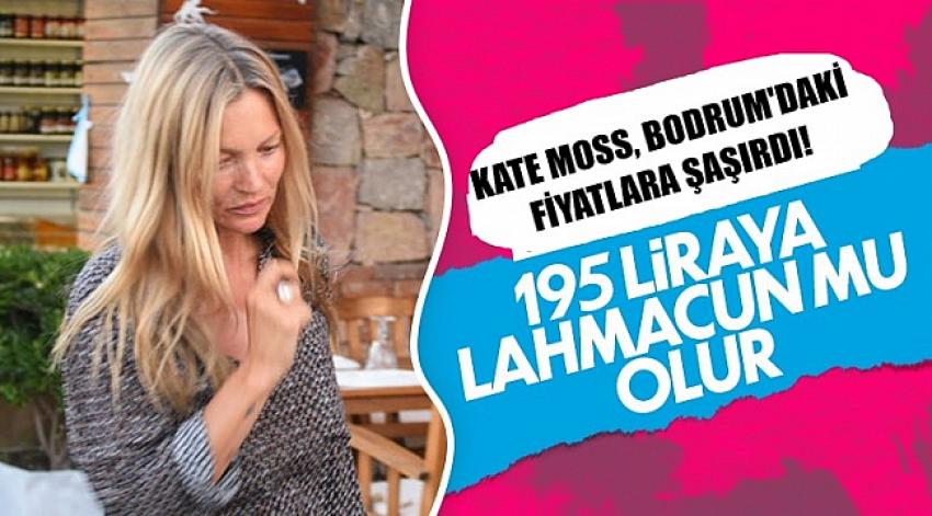 Moss Bodrum’daki lahmacun fiyatlarını görünce şoka girdi.