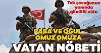 Hakkari'ye oğlu için gönüllü gitti