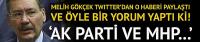 Melih Gökçek'ten AK Parti ile MHP arasında yaşanan WhatsApp çatlağıyla ilgili olay yorum!