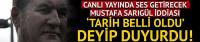 Sarıgül'ün DSP'ye geçiş tarihini canlı yayında açıkladı