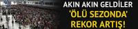 Turizmde 'ölü sezon'da rekor artış