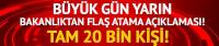 8 Şubat'ta 20 bin sözleşmeli öğretmen ataması yapılacak