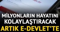 Bakan Turhan duyurdu! O hizmet artık e-Devlet'te