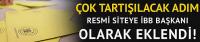 Ekrem İmamoğlu, CHP'nin sitesine İBB Başkanı olarak eklendi