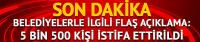 Arslan: 5 bin 500 üye istifa ettirildi