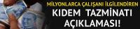TİSK'ten kıdem tazminatı açıklaması