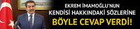 Mehmet Tevfik Göksu'dan Ekrem İmamoğlu'na yanıt