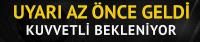 Uyarı üstüne uyarı geliyor