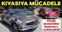 Klasik otomobil tutkunları Bodrum'da rallide buluştu