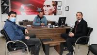 KÜLTÜR VE SOSYAL İŞLER MÜDÜRLÜĞÜ MAHALLE MUHTARLARINI ZİYARET ETTİ