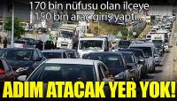 Bodrum’a bayramda 150 bin araç giriş yaptı