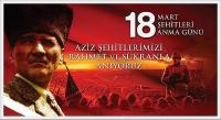 Çanakkale şehitlerine saygıyla... 