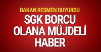 SGK borçları için ek süre