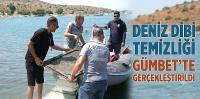 Deniz Dibi Temizliği Gümbet’te Gerçekleştirildi