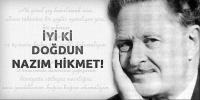 Nazım Hikmet 117 yaşında