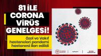 Sağlık Bakanlığı'ndan 'koronavirüs' genelgesi' yayınlandı